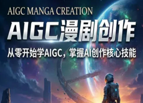 AIGC精品漫剧创作全流程解析，S级漫剧教学，从零开始学AIGC漫剧创作-轻创终点站